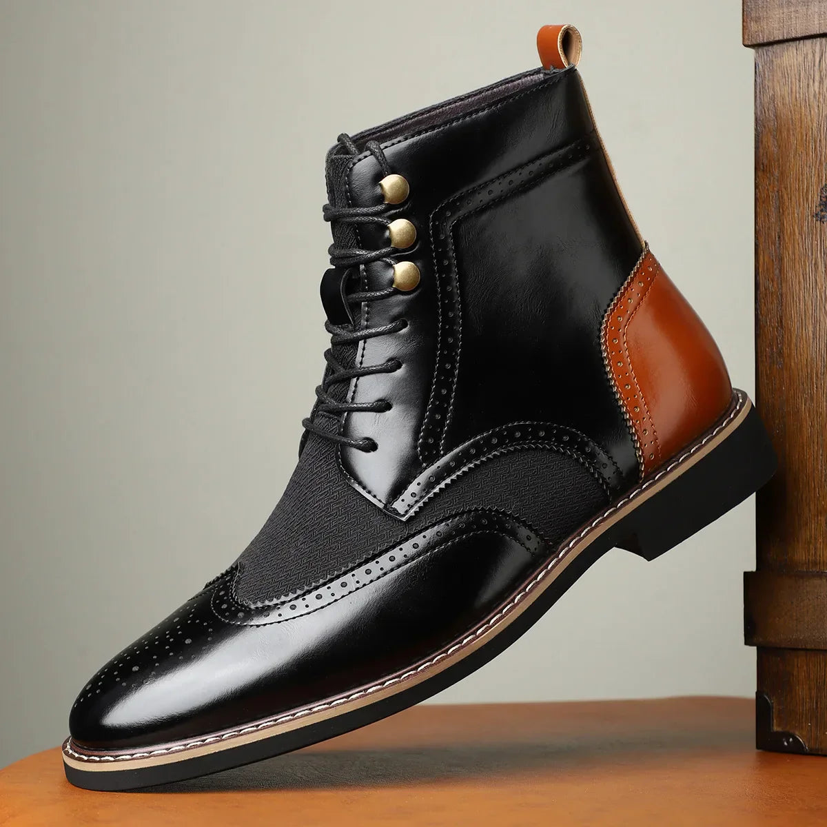 Aldric Leather Boots