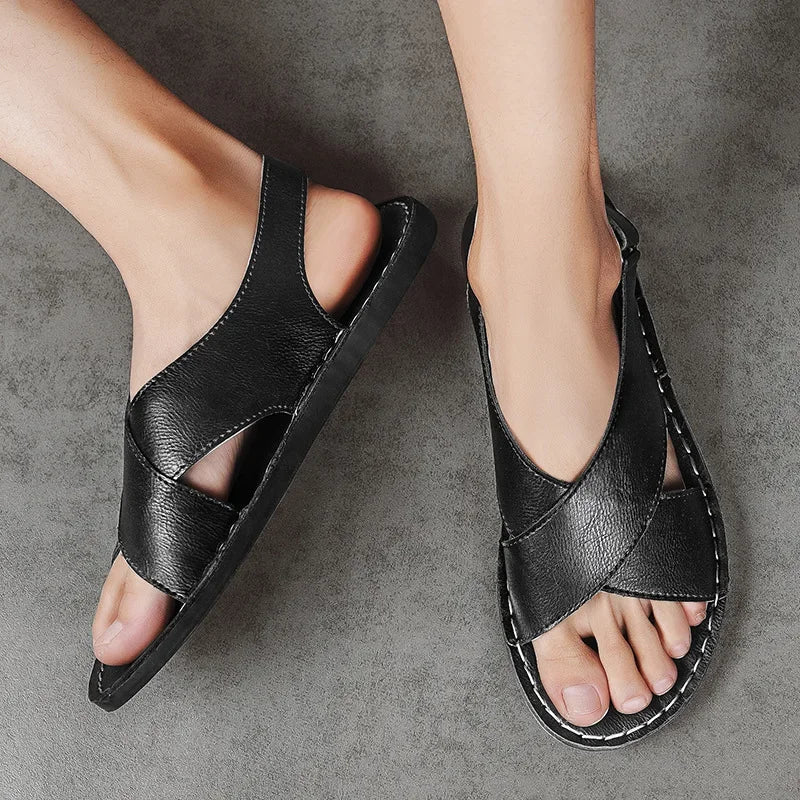 Monaco Genuine Leather Sandals