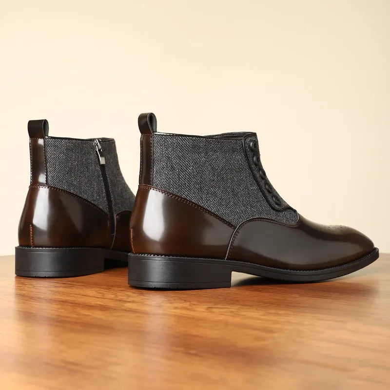 Aldrin Leather Ankle Boots