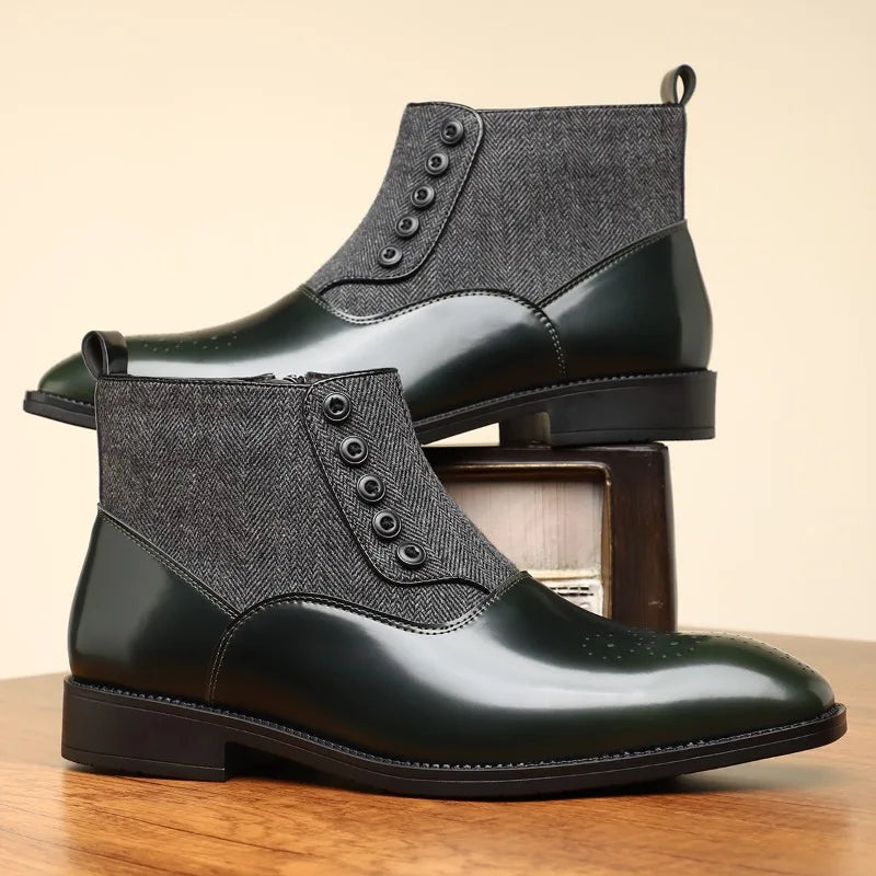 Aldrin Leather Ankle Boots