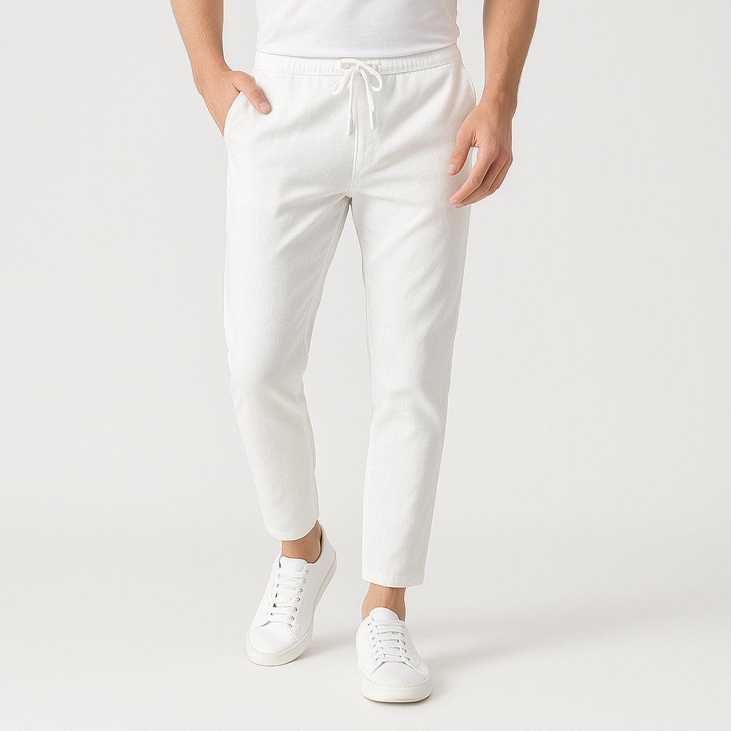 Monaco Cotton Linen Trousers